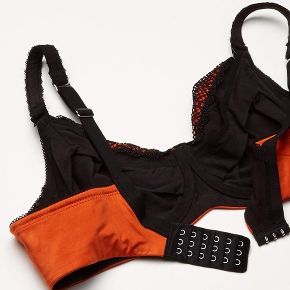 Cake Maternity Ginger Macaroon Underwire Nursing Bra Orange 40H NWT - Picture 5 of 6